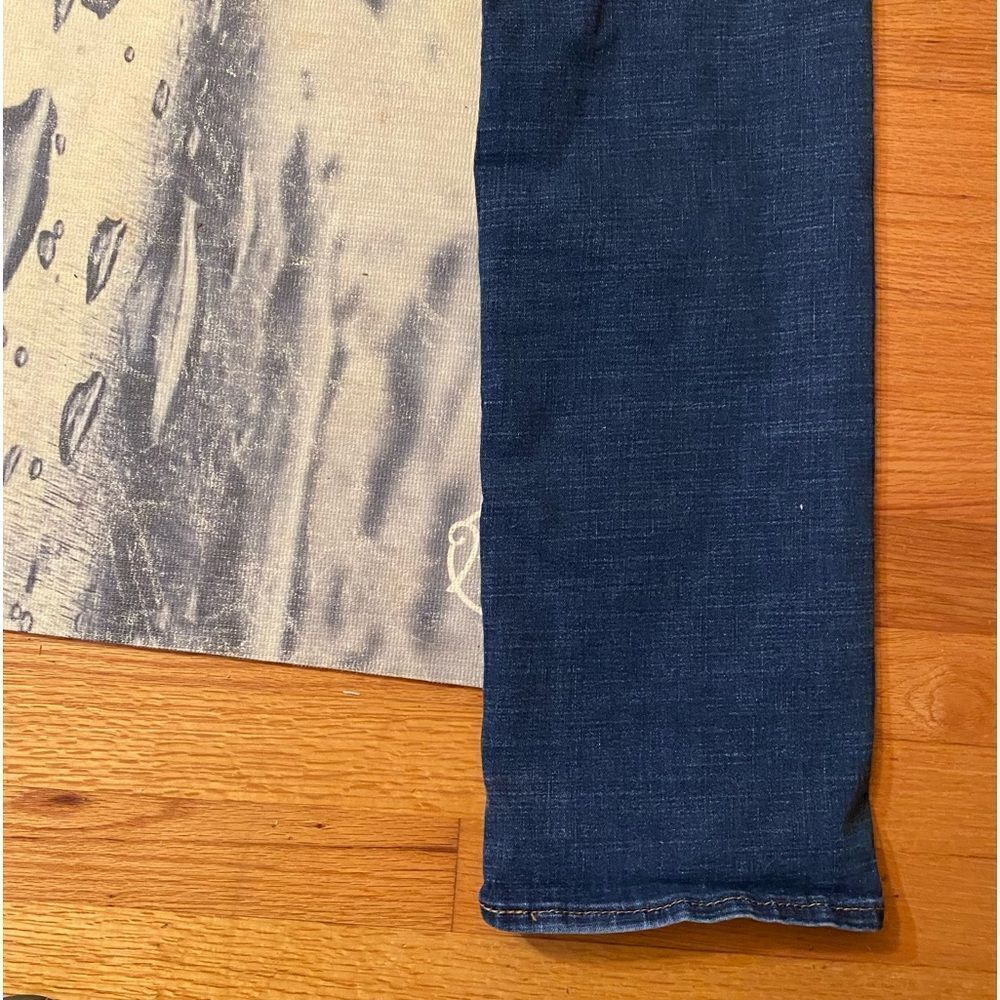 Levi’s Denizen Slim Straight Fit Blue Jeans size 36x34see pics re measurements - Picture 9 of 14
